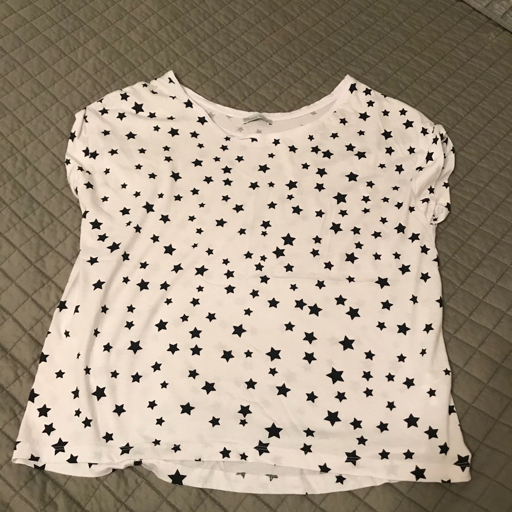 Zara star pattern tee